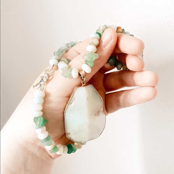 Aquamarine Handmade Necklace - Picture 1 of 2